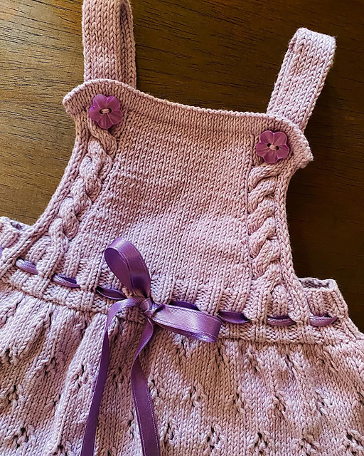 Lilac Bush Romper Dress