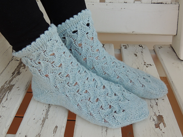Waterfall Socks