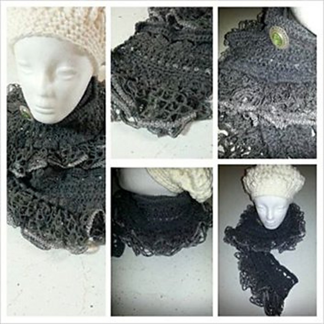 Yarn Bee Chrysalis Scarf