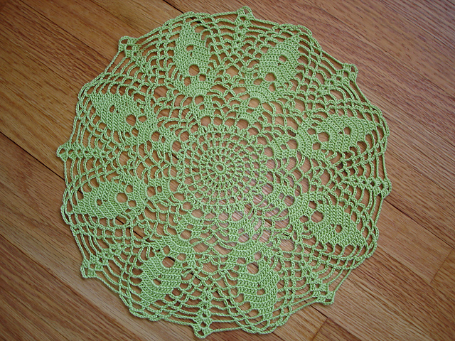 Lacy Leaf Doily