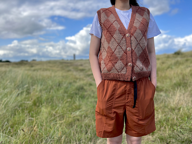 Ravelry: Argyle Pluviae Vest pattern by Bana Kavanagh