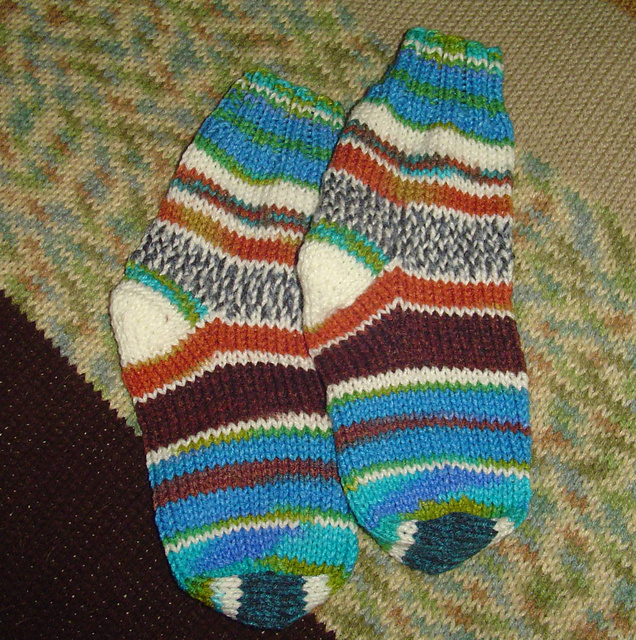 Wide Ankle House Socks