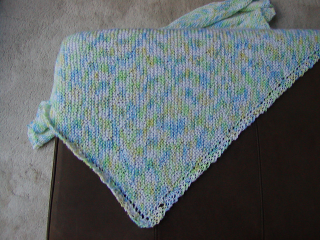 Bev's Dishcloth Baby Afghan