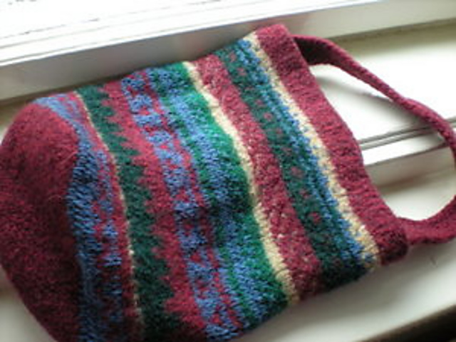 Basic Felted Shoulder Bag with Strap(s)