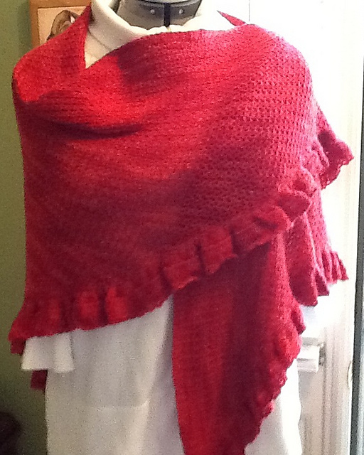 Bunny Fluff Shawl