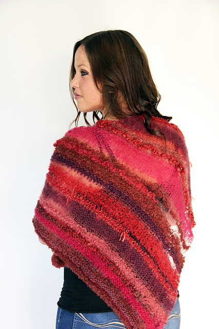 Eclectic Triangular Shawl