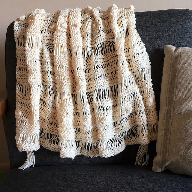 Boho Nursery Throw
