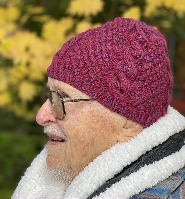 Banded Cable Beanie