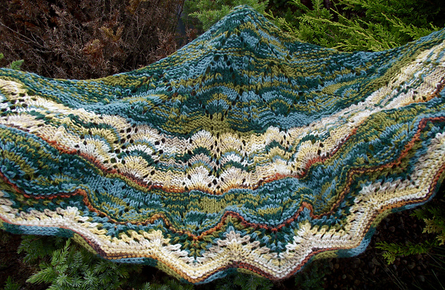 Forest Floor Shawl