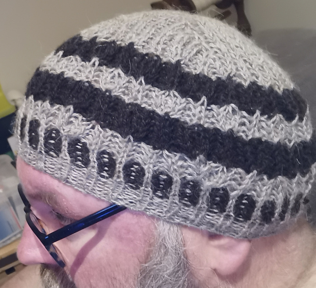 Beardychiel's Top Down Brioche Beanie