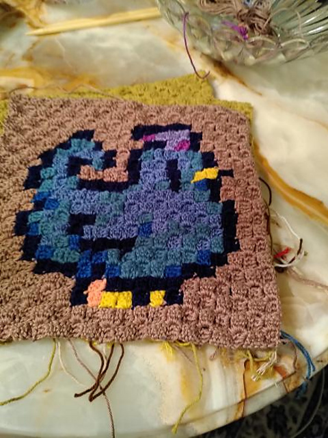 stardew valley blue chicken square
