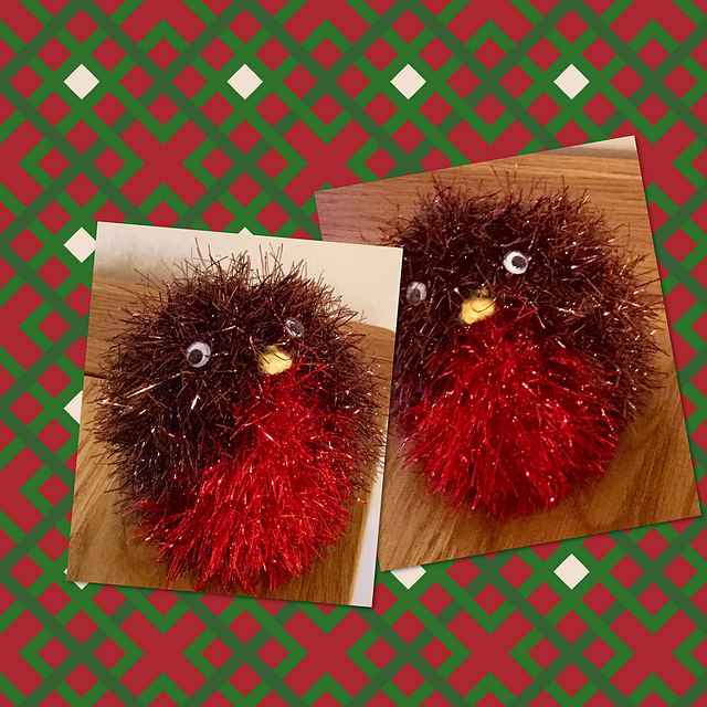 Robin and Bird Decoration