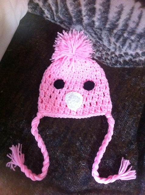 Newborn Baby Chick Hat