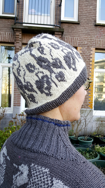 Heron Hat and Mittens
