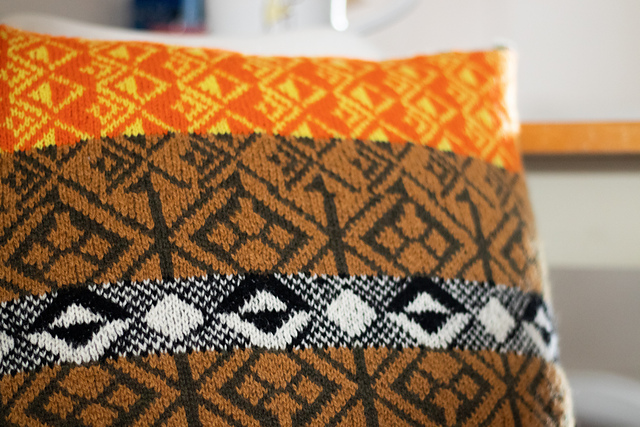 Doris Fairisle Cushion