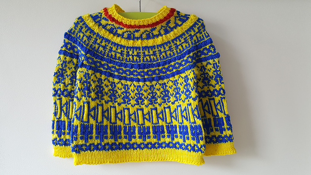 Scribble Sweater for Kids