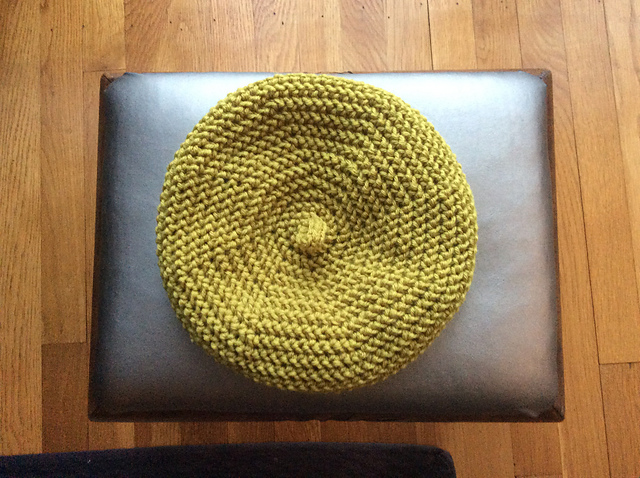 Topknot Beret