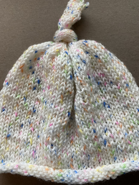 Top-Knot Preemie Hat