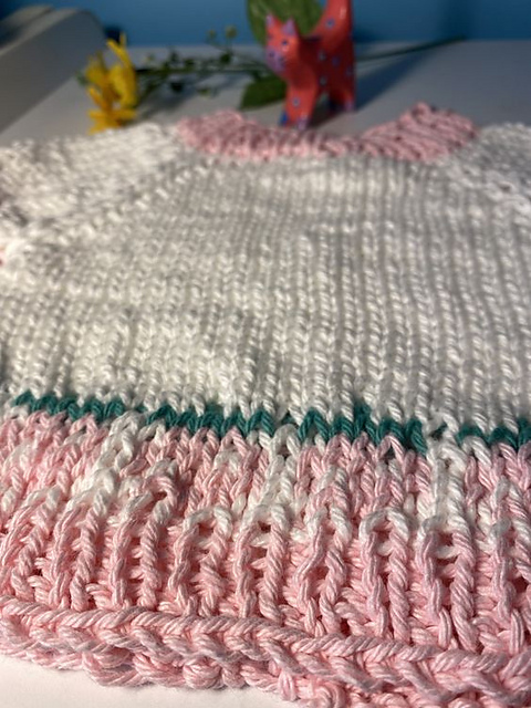 Strawberries and Cream Sweater