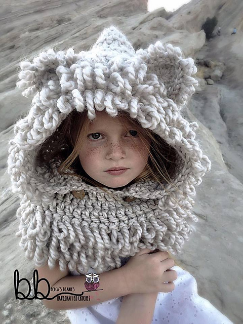 Lion Hooded Cowl