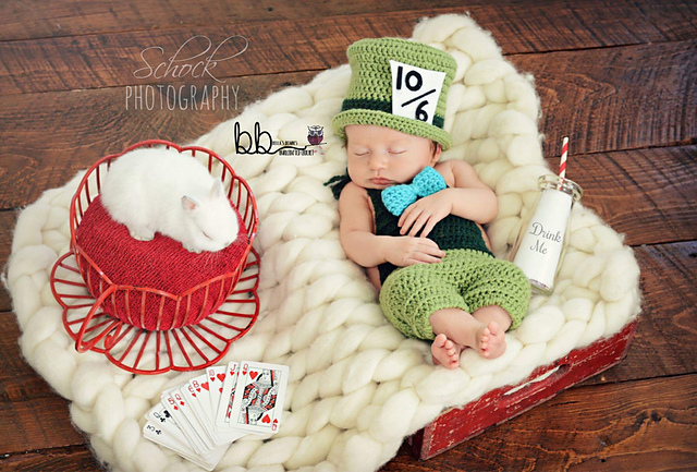 Mad Hatter Baby Set