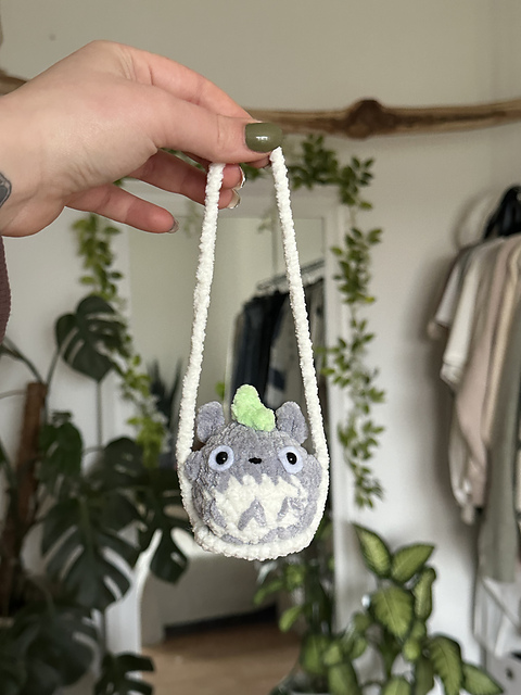 Ravelry: Totoro Car Hanger pattern by Rebecca Müller
