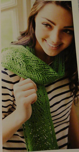 Emerald Lace Scarf