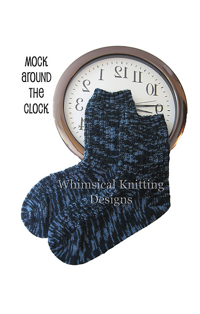 Mock Around the Clock Men's Socks