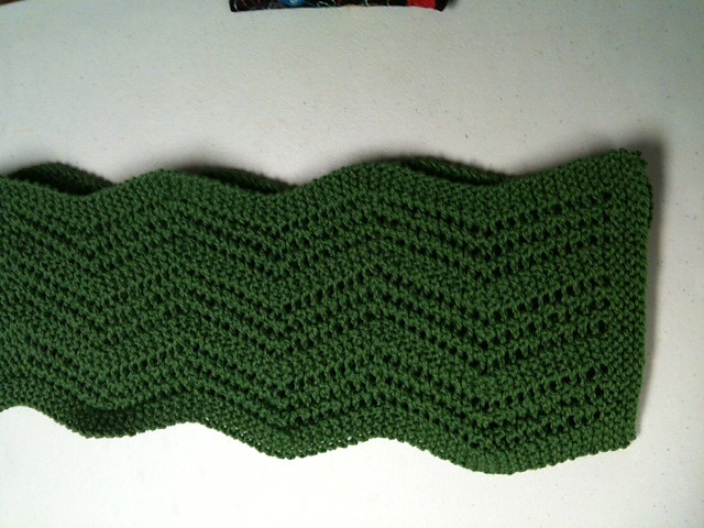 #32 Zigzag Lace Scarf