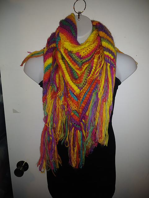 Ravelry: Three in One Boho Wrap pattern by Things Made of Strings
