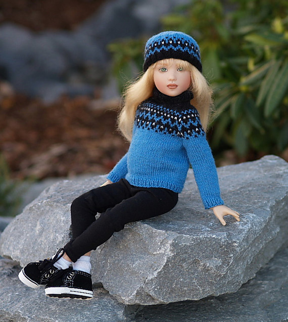 Intricate & Icelandic-CH for Helen Kish's 14" Chrysalis dolls