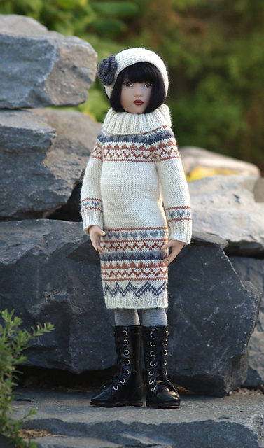 Warm & Wintry-CH for Helen Kish's 14" Chrysalis Dolls