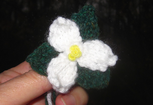 Trillium Squared Flower Pattern