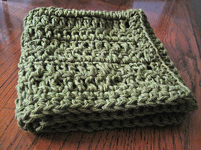 Bath Collection - Cypress Double Crochet Washcloth