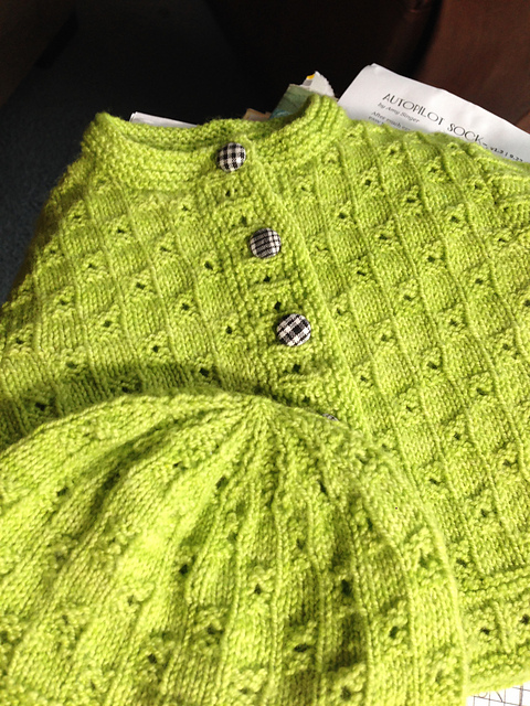 Clarke Sweater and Hat