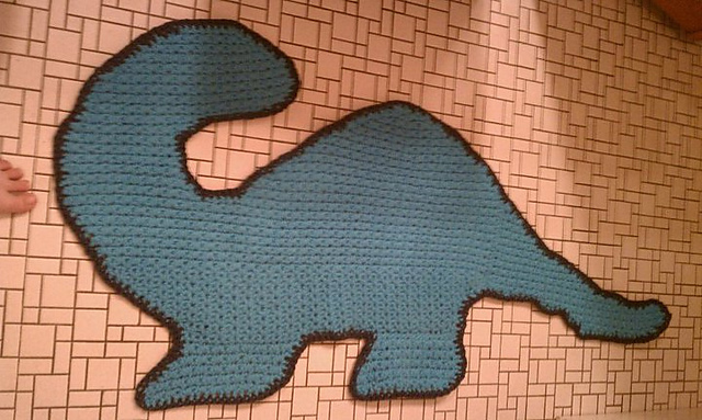 Dino Bath Mat