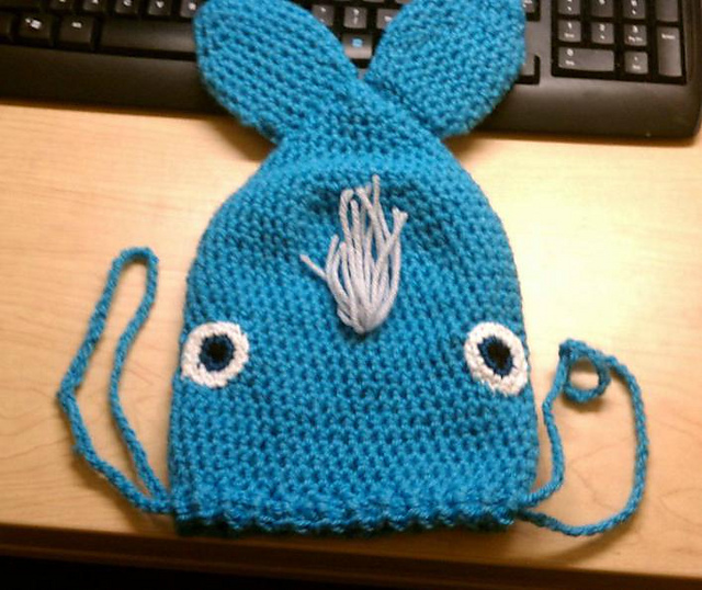 Drawstring Whale Bag