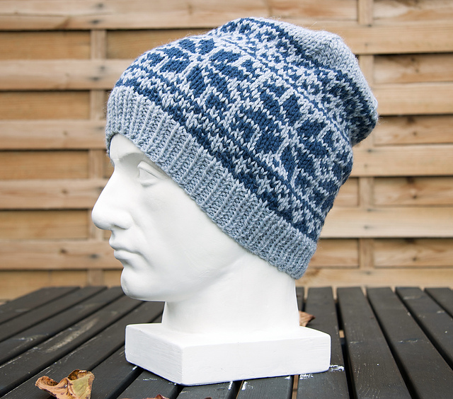 Nordic Stars Fair Isle Hat