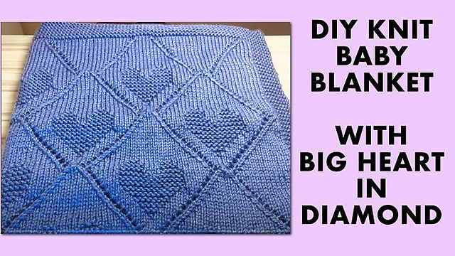 #28 Baby Heart Blanket