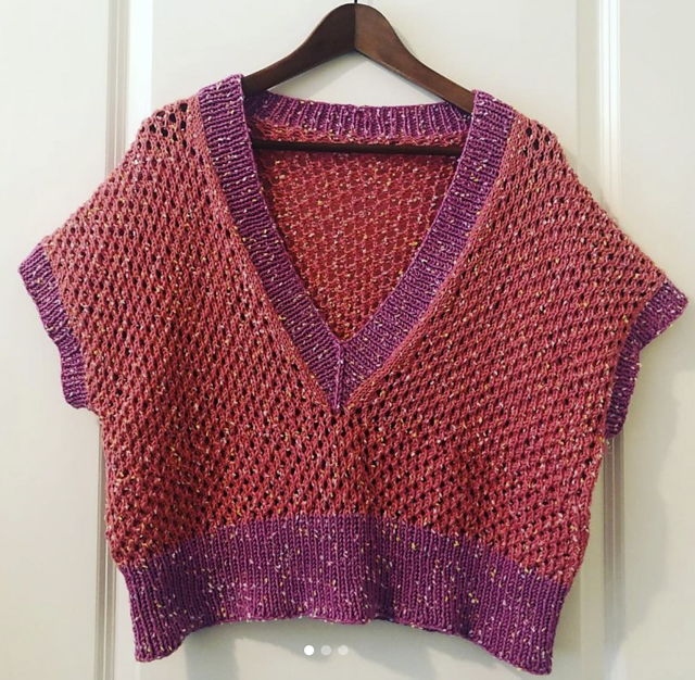#36 Mesh Summer Top