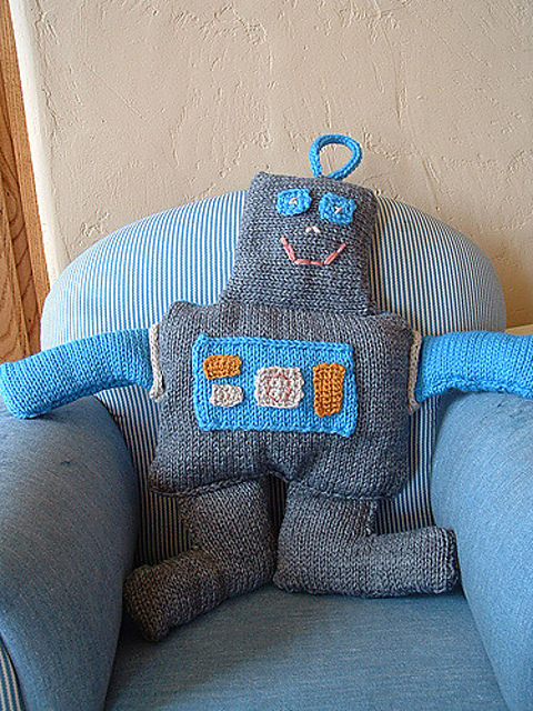 Robot Jammie Bag