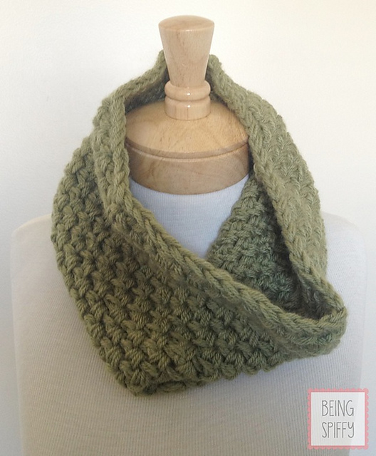 Basketweave Cowl