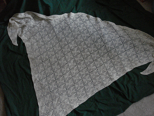 Pinwheel Stole and Triangle Shawl