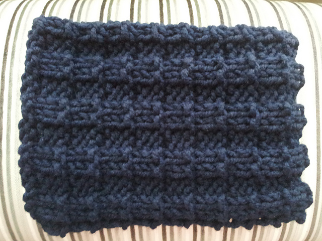 Cuello doble para hombre azul marino