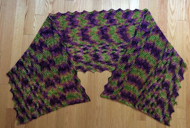 Ripples Shawl