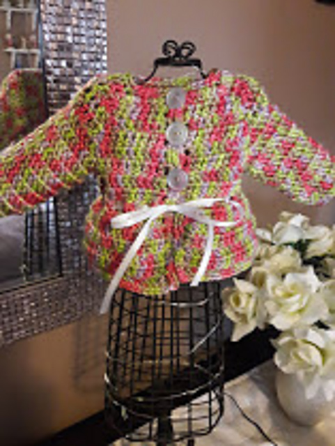 Belted Baby Sweater