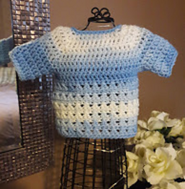 Crossed-Stitch Pullover