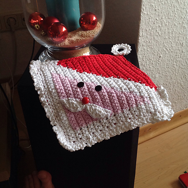 Santa Potholder