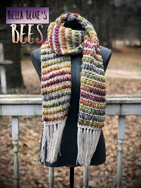 Petrichor Puff Scarf