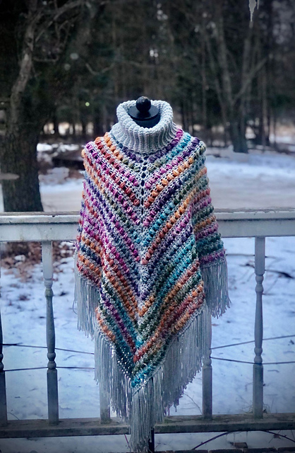Petrichor Puff Poncho